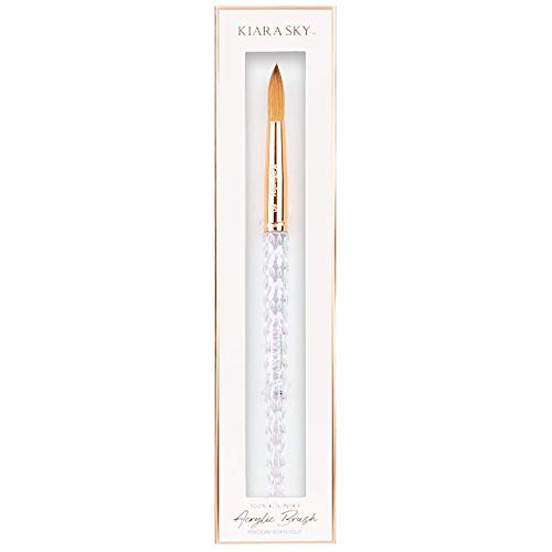 Kiara Sky 100% Kolinsky Acrylic Nail Brush (#10)