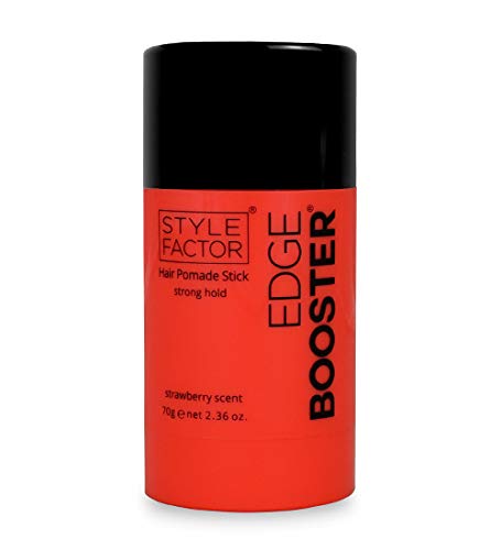Style Factor Edge Booster Hair Pomade Stick Strong Hold 2.36 oz (STRAWBERRY)