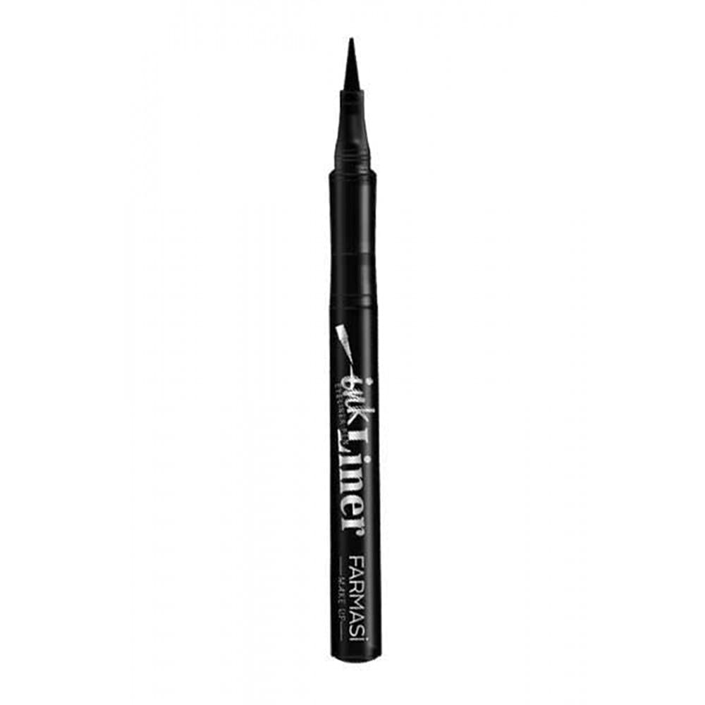 Farmasi Makeup Ink Liner, Enriched Waterproof Formula And Long Lasting Wear, Smudge Resistant, Sweat Resistant, Quick Drying, Bl