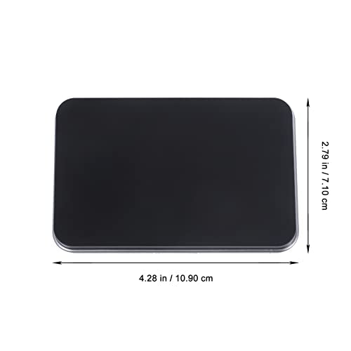 Empty Eyeshadow Palette Magnetic Makeup Palette with Mirror Refillable Eyeshadow Palette Empty Lipstick Pallet Empty Eyeshadow Pans for Eyeshadow Lipstick Blush Powder, 2PCS