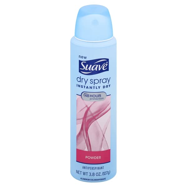 Suave, Antiperspirant Dry Spray Powder, 3.8 Ounce