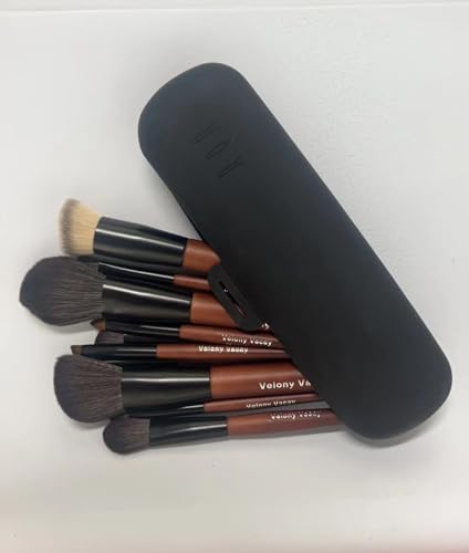 Makeup Brush Set, 10Pcs Makeup Brushes Set Professional, Premium Synthetic Powder Foundation Eyeshadow Highlight Lip Blending Eyebrow Liner Travel Makeup Brush Set
