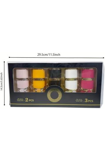 Mystical Perfume Collection Gift Set, 4 Fragrances, earthy floral scents(Yara 5pc)