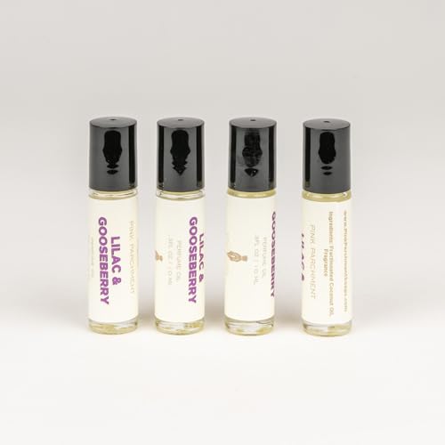 Lilac and Gooseberry Roll on Perfume Oil | .3 ounces Roll On Bottle | Phthalate Free Fragrance | Perfume For Women