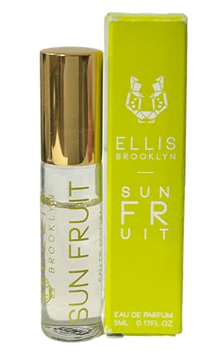 Ellis Brooklyn SUN FRUIT Perfume Women Splash EDP 0.17 fl.oz / 5 ml (MINI/SMALL/TRAVEL SIZE - NOTE THESE ARENT FILLED BY THE MANUFACTURER/NEW UNUSED) - 1064
