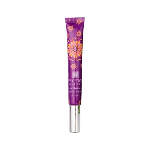 SPA CEYLON Ylang Tuberose Crème Perfume, Sweet Floral Scent, Captivating Luxury Perfume Creme for Women with Ylang and Tuberose, Alcohol-Free, 15g