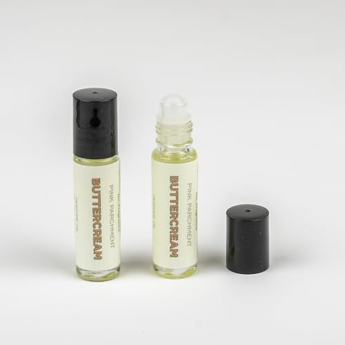 Buttercream Roll on Perfume Oil | .3 ounces Roll On Bottle | Sweet Gourmand Perfume Oil | Dessert Perfume Oil |Phthalate Free Fragrance | Perfume For Women