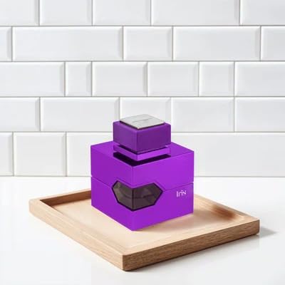 Al Haramain LAventure Iris for Unisex - Arabian Perfume for Women and Men - Oriental Floral Long Lasting Fragrance - Arabic Perfume - Extrait De Parfum Spray - 3.38 oz