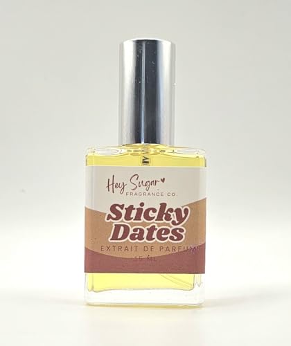 Hey Sugar Sticky Dates Perfume - Gourmand Lovers Perfume, Inspired by a luscious perfume, caramelized sweet Perfume, Gift for Her, 15 ml