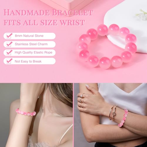 Gift Set for Women,Pink Gift Box Basket,Unique Gifts for Women Her ,Sisters,Daughter,Mom,Girlfirend,Wife,Coworker,Best Friend Birthday Gifts,Teen Girl Gifts,Mother Day Gifts,Personalized Gifts