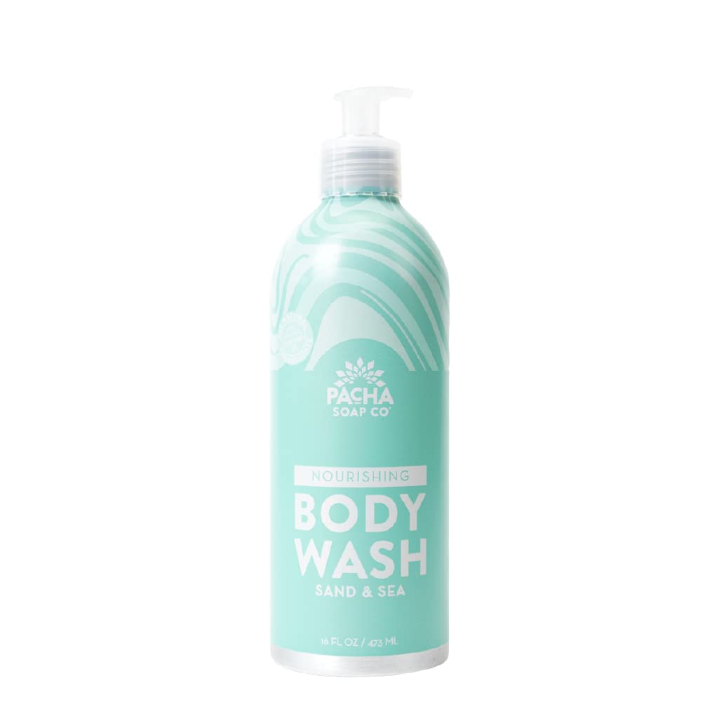 Pacha Soap Sand & Sea Body Wash, 16 Fz