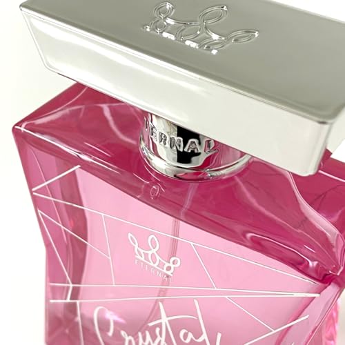 Eternal Crystal - Inspired by Bright Crystal - 3.4 oz (100ml) - Eau de Parfum - Long-lasting - Vegan - Clean Ingredients - Perfume Spray for Women - 2000 sprays per bottle