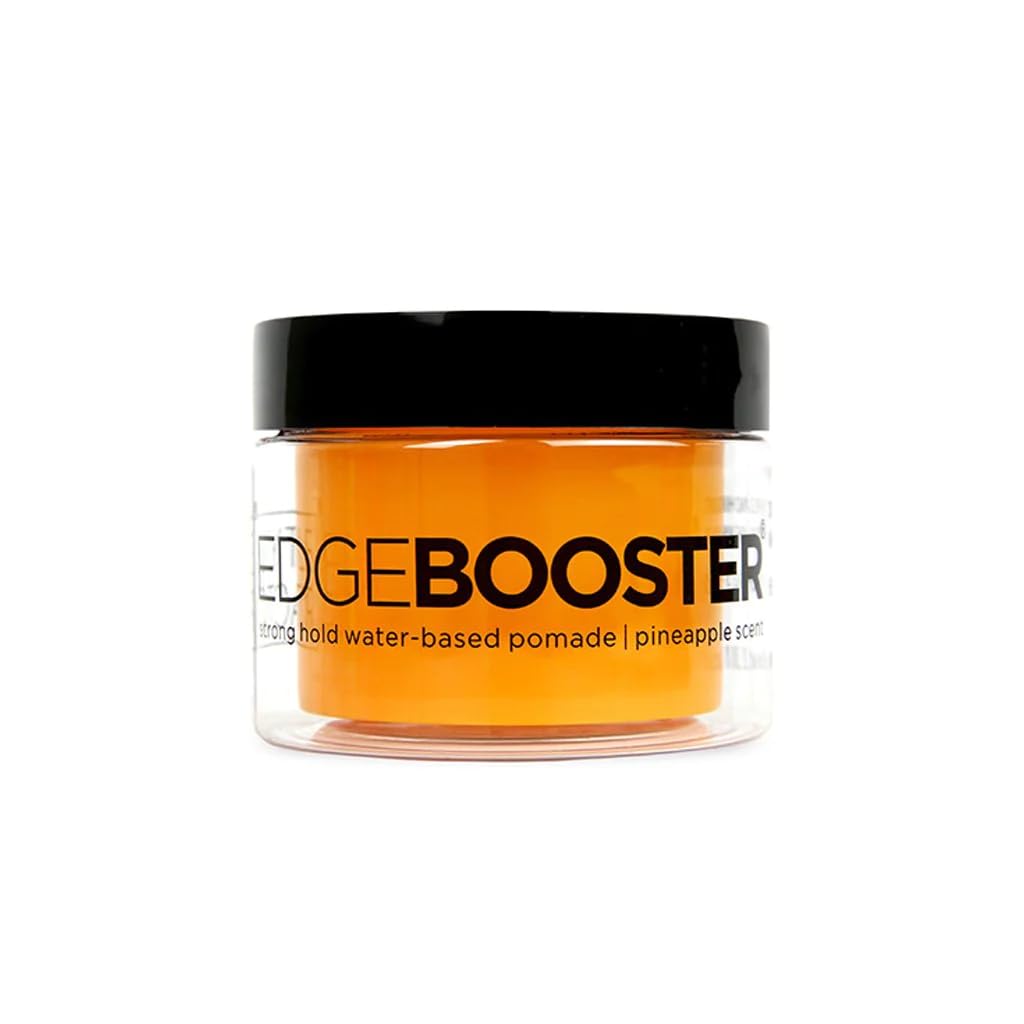 Style Factor Edge Booster Strong Hold Water-Based Pomade 3.38Oz - Pineapple Scent