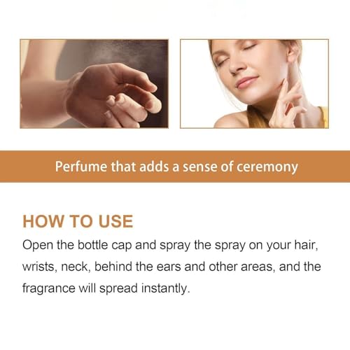 Heavy Cream Body & Hair Mist Perfume, Heavy Cream Perfume, With Sweet Vanilla & Rich Creamy Notes 3.38fl oz