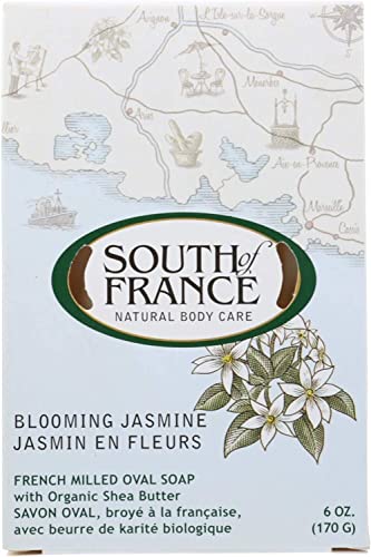South Of France Bar Soap, Blooming Jasmine, 6 Ounce