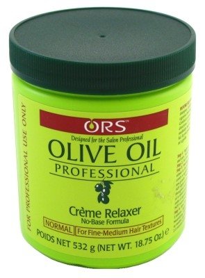 Ors Olive Oil Creme Relaxer Normal 18.75 Ounce Jar (555Ml) (2 Pack)