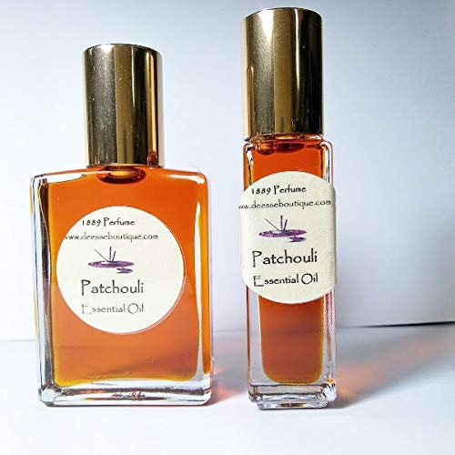 Large Size Sandalwood-Patchouli - Dry Oil Perfume Roll On 1/2 oz Bottle