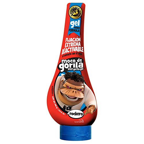 Moco De Gorila Gel Mega Hold, Red Rockero, 12 Fl Oz