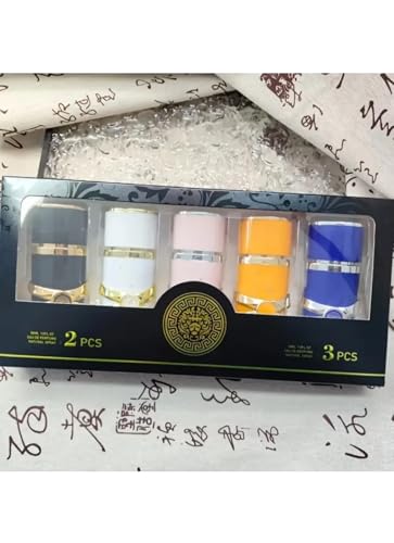 Mystical Perfume Collection Gift Set, 4 Fragrances, earthy floral scents(Yara 5pc)