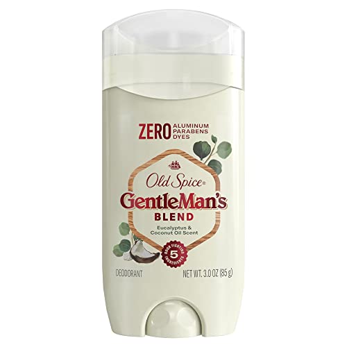 Old Spice Gentleman'S Blend Deodorant Eucalyptus With Coconut Oil, Aluminum Free, 3.0 Oz