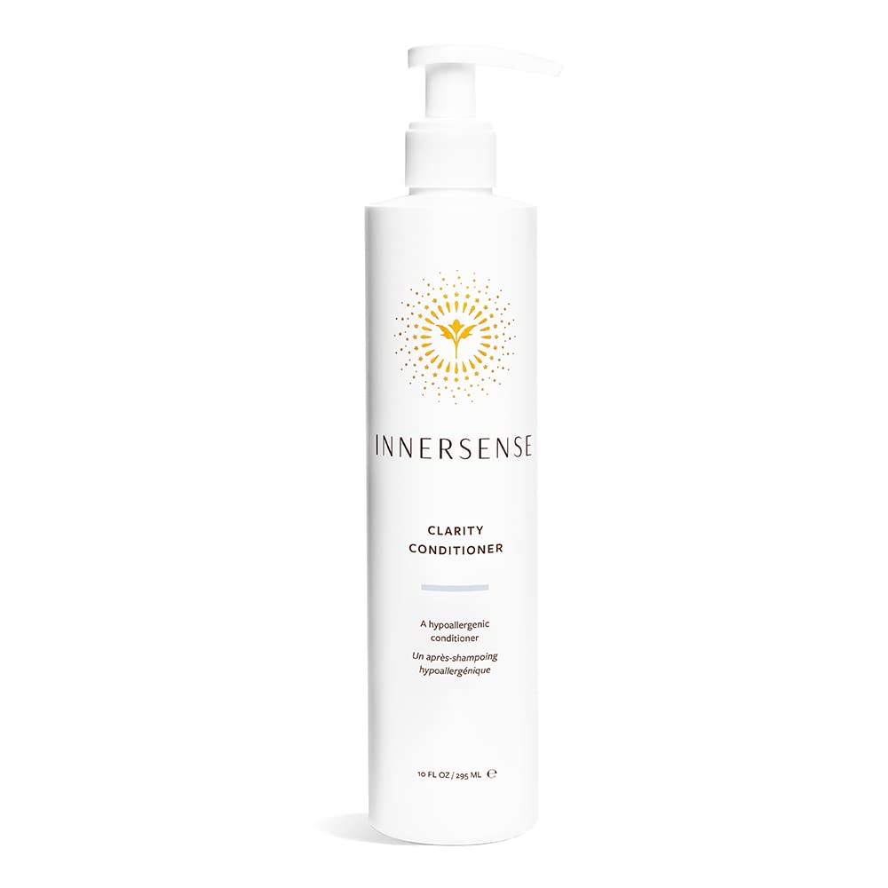 INNERSENSE Organic Beauty - Natural Clarity Hypoallergenic Conditioner | Non-Toxic, Cruelty-Free Haircare (10 fl oz | 295 ml)
