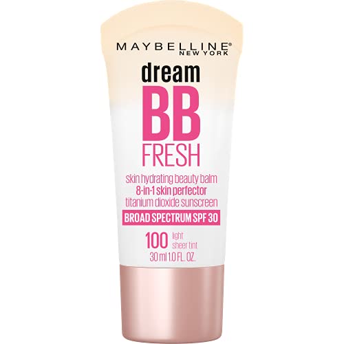 Maybelline Dream Fresh Skin Hydrating Bb Cream, 8-In-1 Skin Perfecting Beauty Balm With Broad Spectrum Spf 30, Sheer Tint Covera