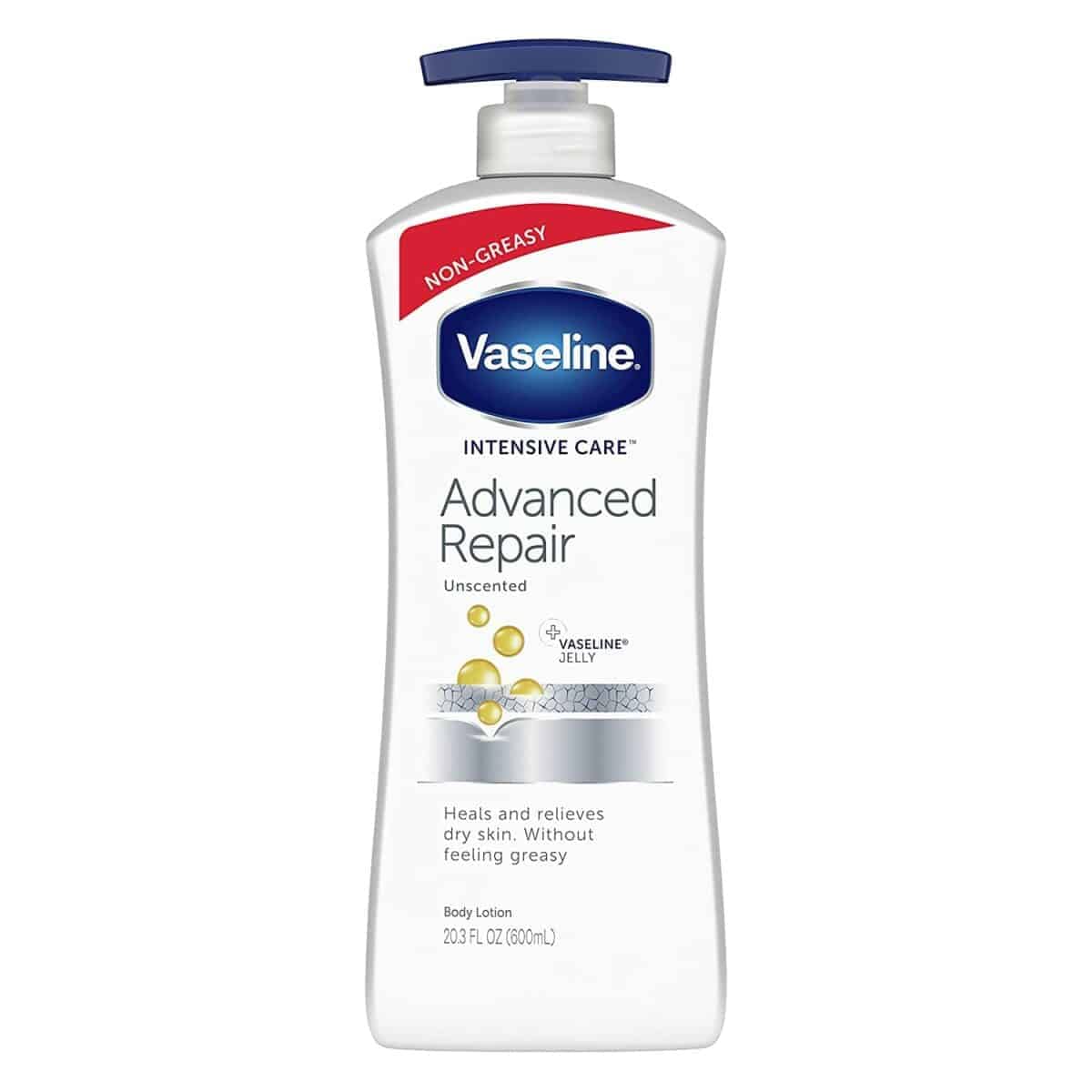 Vaseline Intensive Care Advanced Repair Unscented Healing Moisture Lotion, 20.3 oz