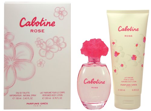Cabotine Rose 2 Piece Set For Women (3.4 Eau Di Toilette Spray + 6.8 Body Lotion)