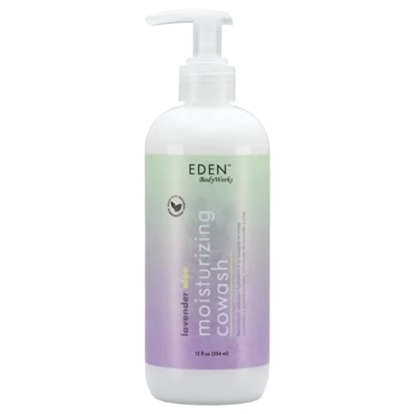Eden Bodyworks Lavender Aloe Moisturizing Cowash - Cleansing Conditioner, Detangler & Natural Curly Hair Cowash For All Hair Typ