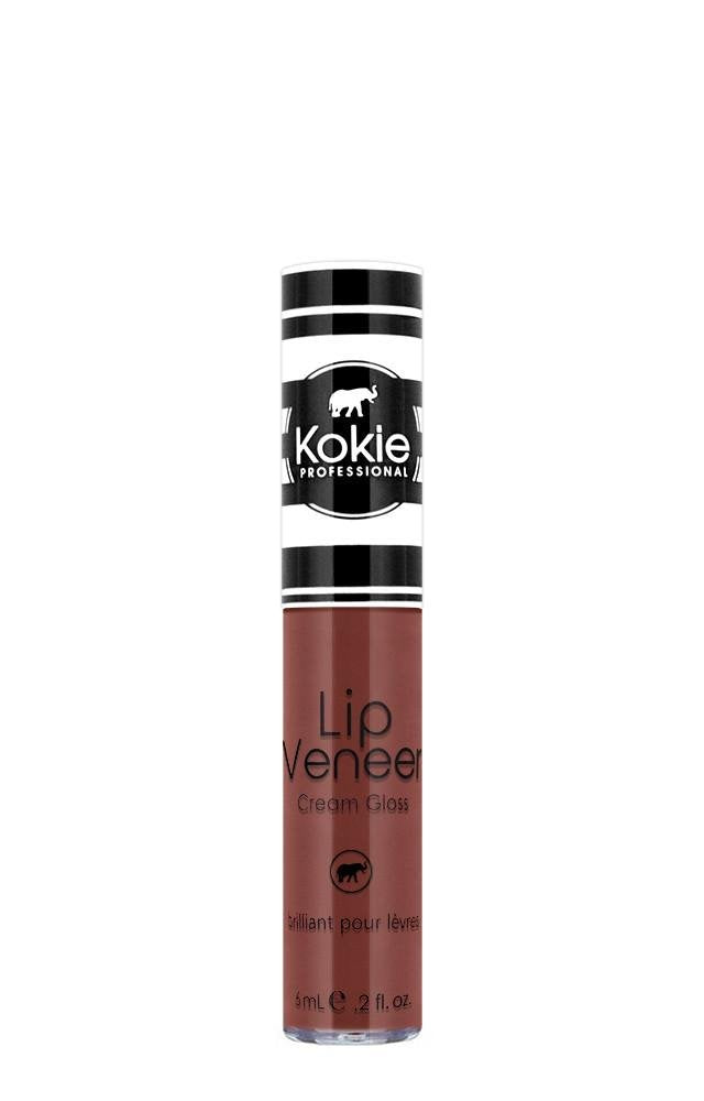 Kokie Cosmetics Lip Veneer Cream Lip Gloss, Mocha Madness, 0.2 Fluid Ounce