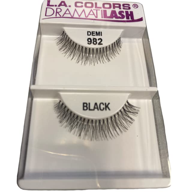 L.A. Colors Dramatilash Demi Eyelash, Black