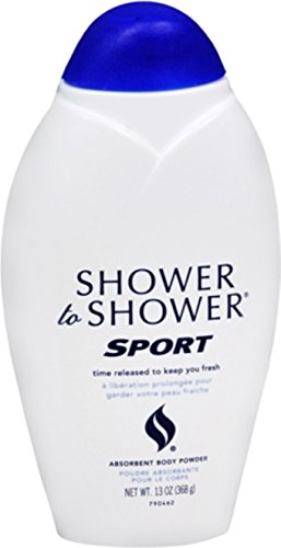 Shower To Shower Body Powder, Sport 13 Oz