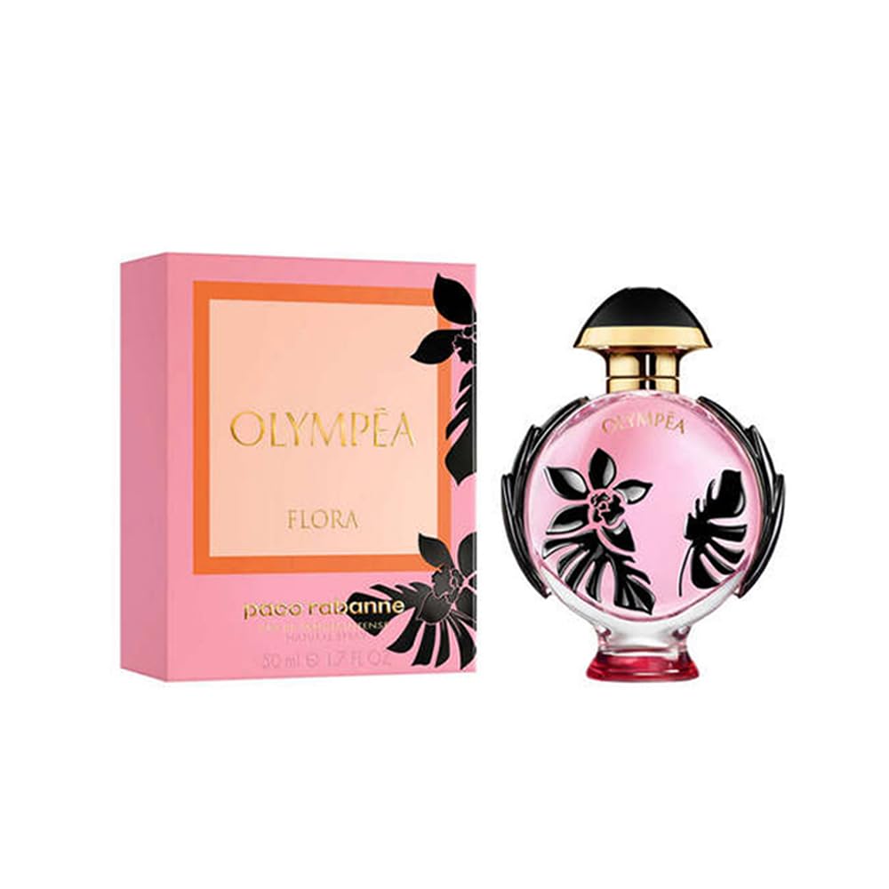 Paco Rabanne Olympea Flora Intense Eau De Parfum Spray For Women, 1.7 Ounce
