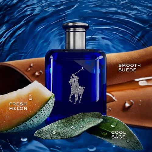 DESİGNER BRAND COLLECTİONS- 3 Pieces Set Bundle With polo blue cologne for men Eau de Toilette 4.2 OZ - 5ml Refillable Perfume Atomiser- Hanging Car Smells-Fragrance Gift Set for Men