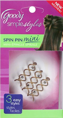Goody Mini Spin Pins 3 Ct,Goody Products,3482