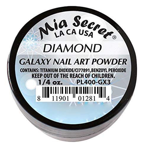 Mia Secret Professional Galaxy Collection Acrylic Powder 1/4 oz (Pick Your Color) (DIAMOND)