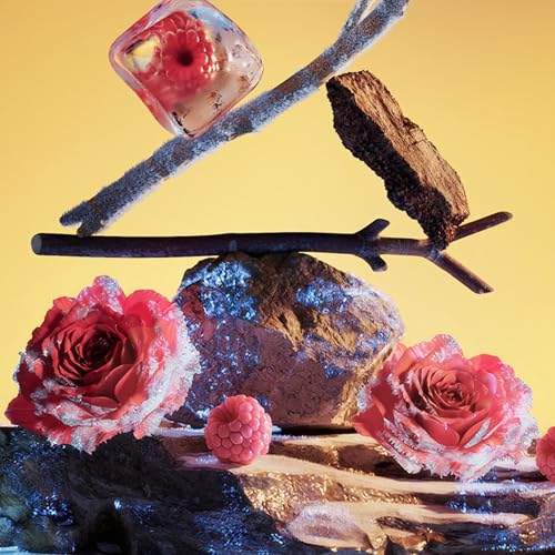 Lattafa Fire On Ice 110ml Eau de Parfum Unisex Perfume | Bold Black Raspberry Frozen Rose Oakwood & Ambroxan | Long-Lasting Scent for Men & Women