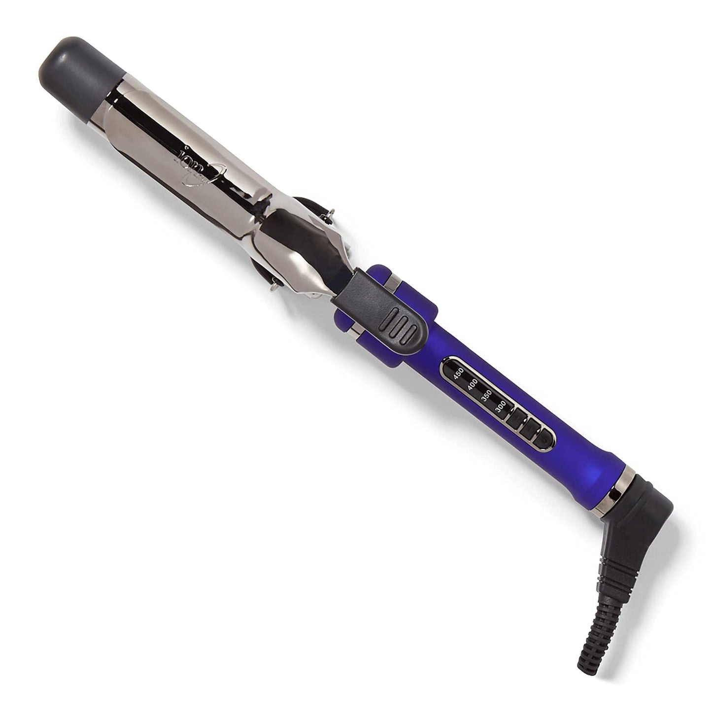 ion Titanium Pro Curling Iron, 1-1/4 Inch, Heats up to 450F, Maximum Curl Retention, Dual Voltage