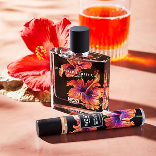 NEST New York Sunkissed Hibiscus Eau de Parfum (Travel Spray) - 8 mL - Vegan & Cruelty Free