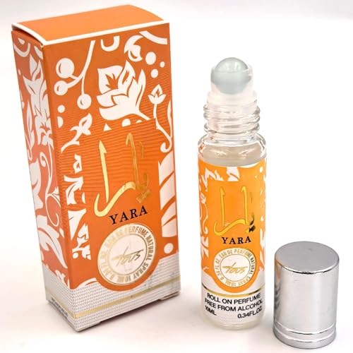 Equivalence Perfume Oil Arabs Roll-On for Women, 0.34 Ounce / 10 ml (Tous yara) LARGE BOTTLE NOT INCLUDED It is only a reference