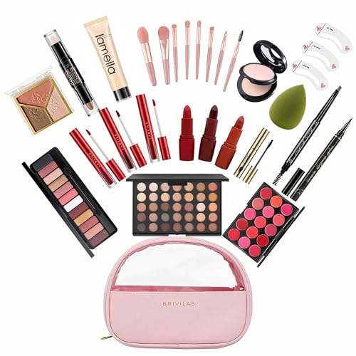 M All In One Full Makeup Kit for Women, Multipurpose Makeup Sets, Beginners and Professionals Alike, Easy to Carry(Pink)