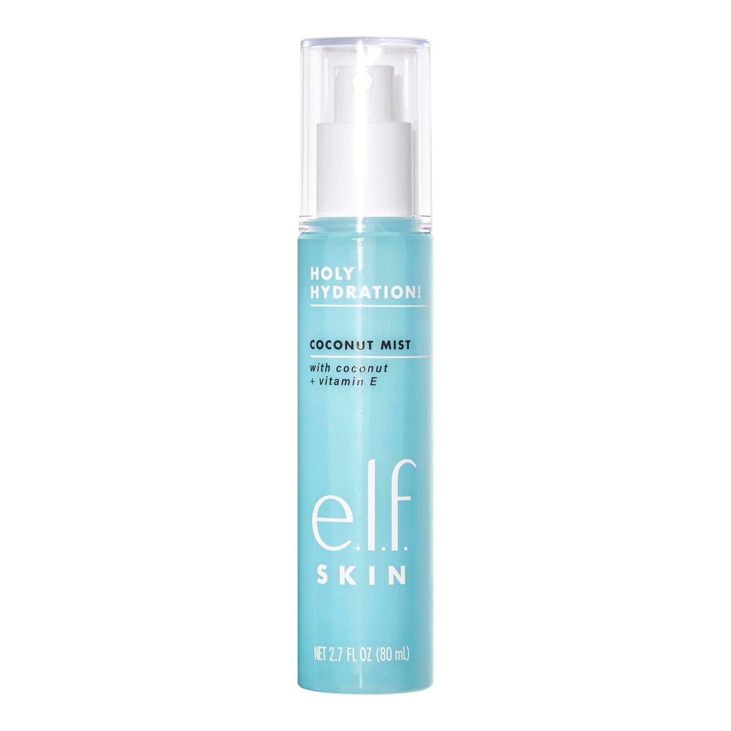 E.L.F. Cosmetics Holy Hydration! Hydrating Coconut Mist, Refreshes, Soothes & Invigorates Skin, Tropical Scent, 2.7 Fl Oz (Pack