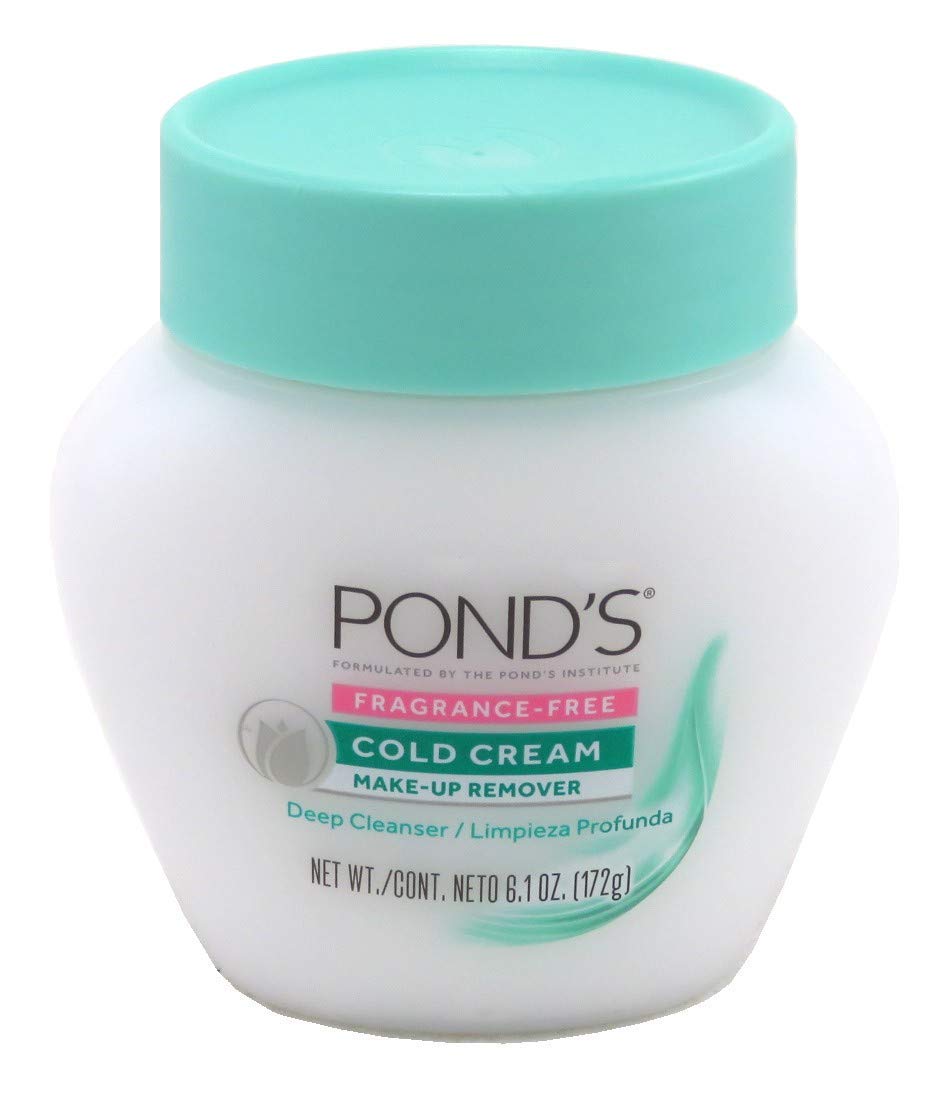 Pond'S Cold Cream Make-Up Remover Fragrance-Free 6.1 Ounce (2 Pack)