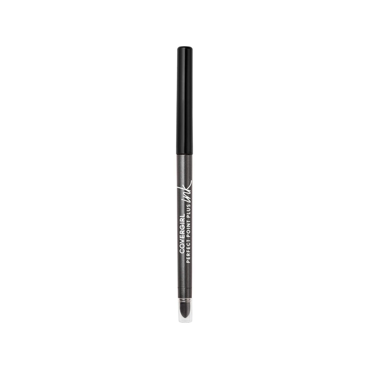 Covergirl Perfect Point Plus Ink Gel Eye Pencil, Pigmented, Long-Wearing, Vegan Formula, Metallic Slate 290, 0.01Oz