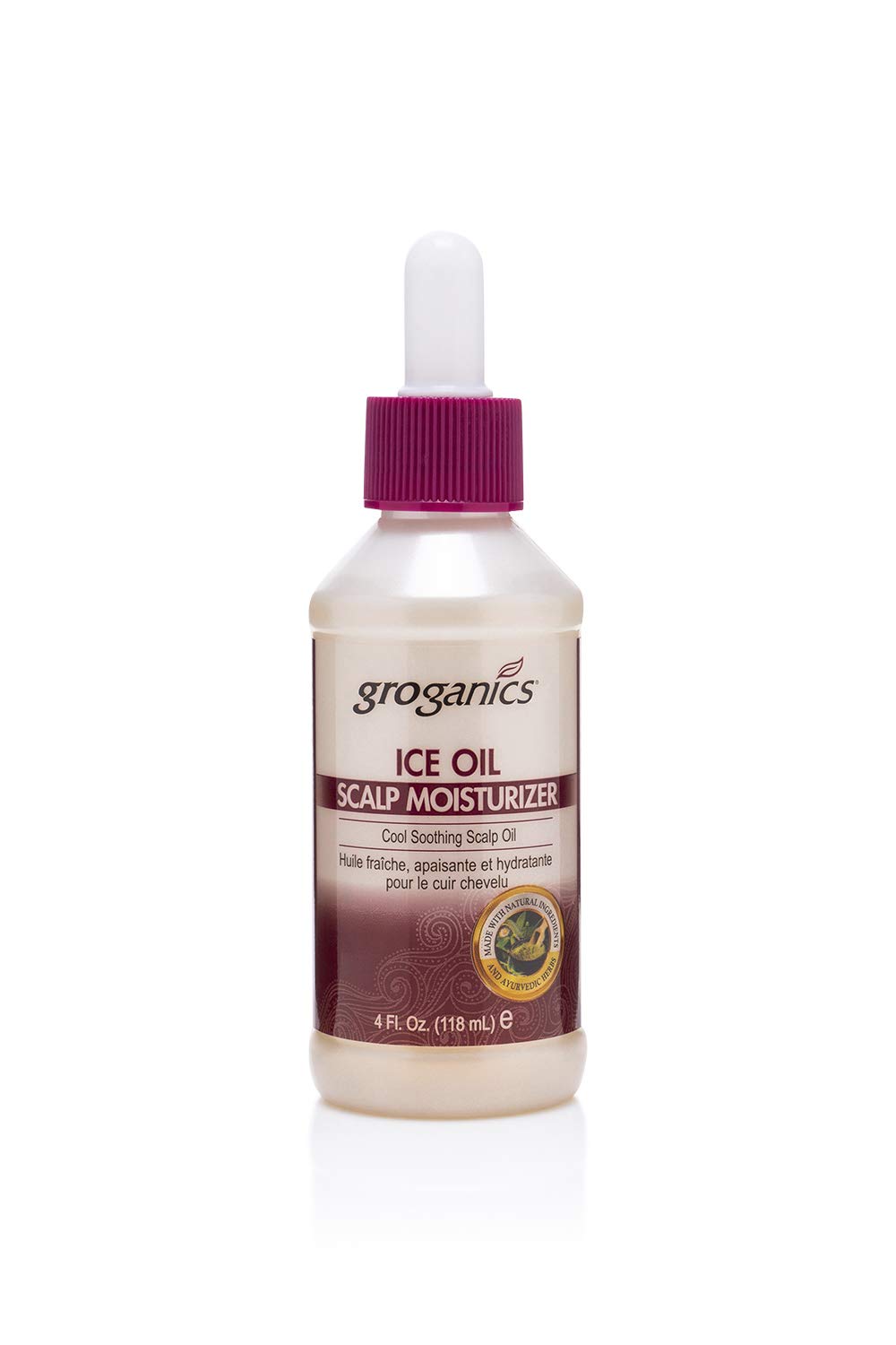 Groganics Ice Oil Scalp Moisturizer 4 Oz
