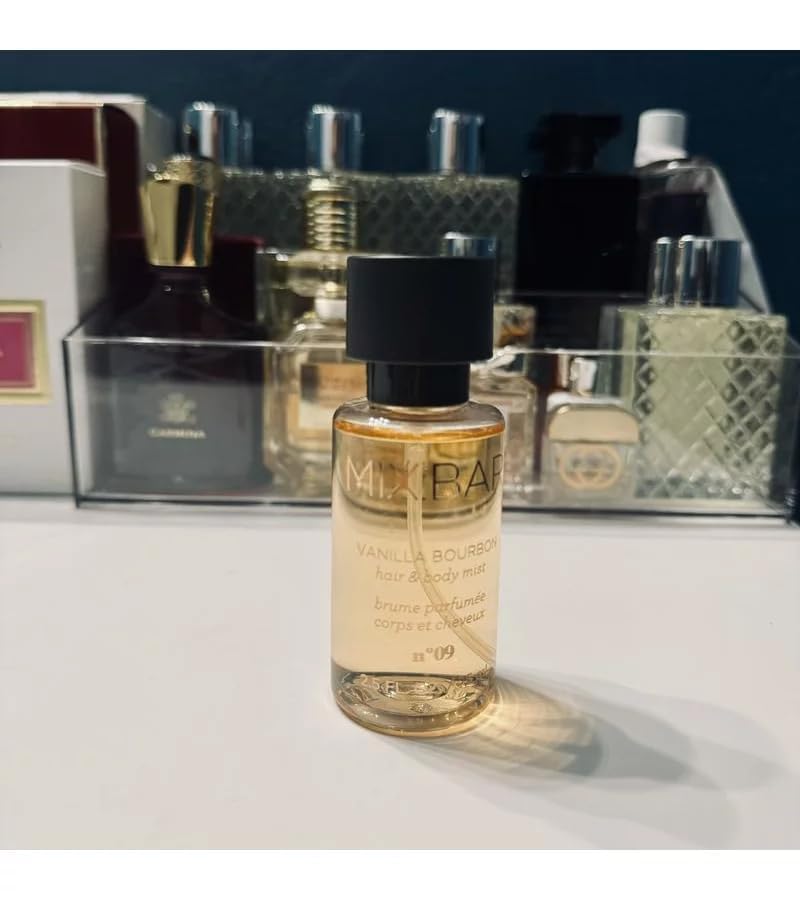 Mixbar Mini Hair & Body Mist Perfume - Vanilla Bourbon - 2.5 fl oz