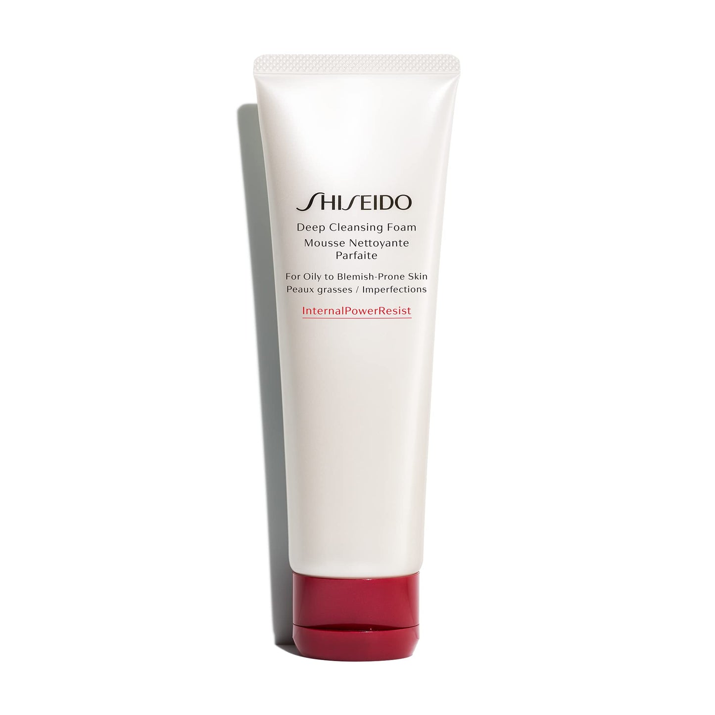 Shiseido Deep Cleansing Foam - 125 mL - Deeply Cleanses & Removes Impurities for a Fresh, Smooth Finish - For Oily to Blemish-Pr