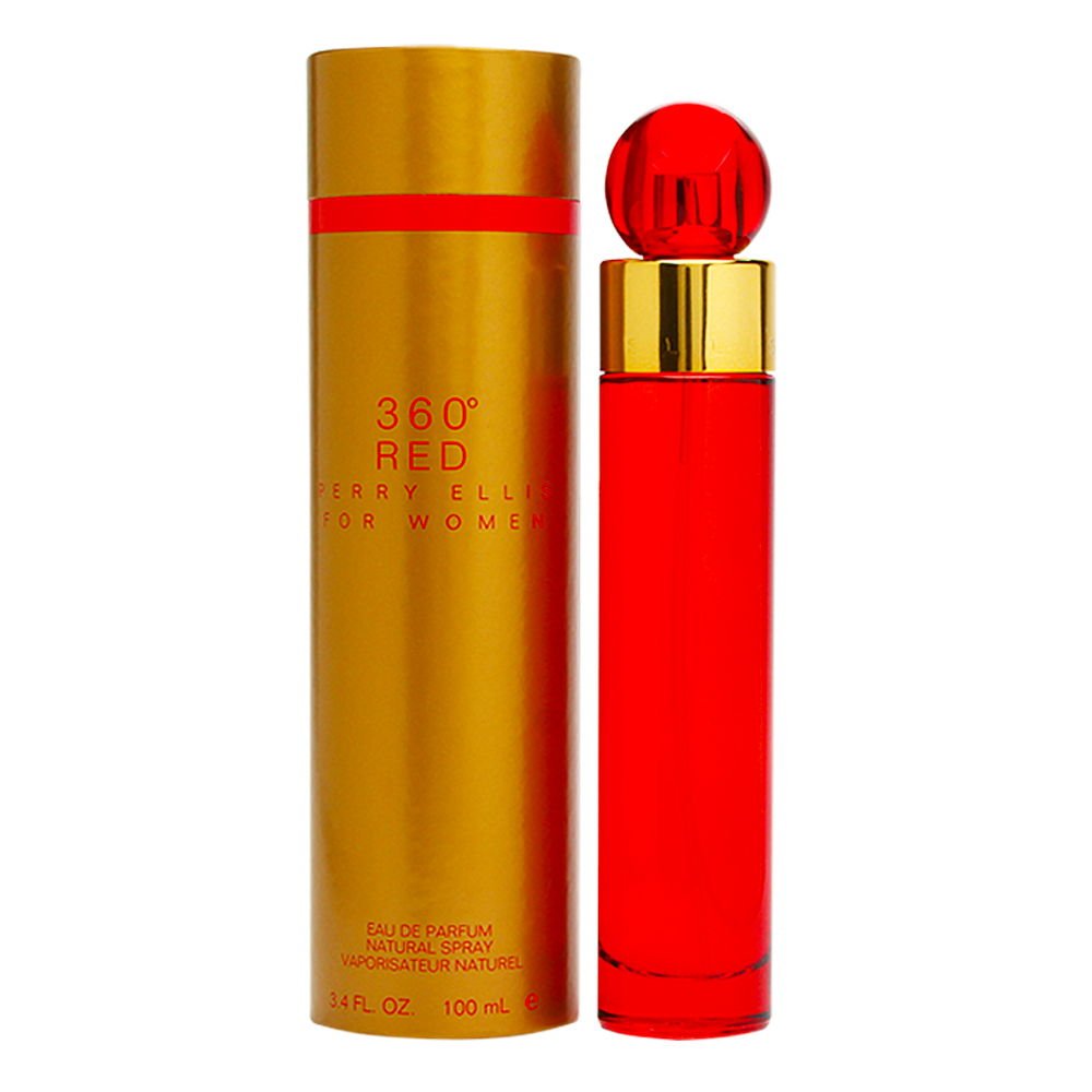Perry Ellis 360 Red By Perry Ellis For Women. Eau De Parfum Spray 3.4 Oz.
