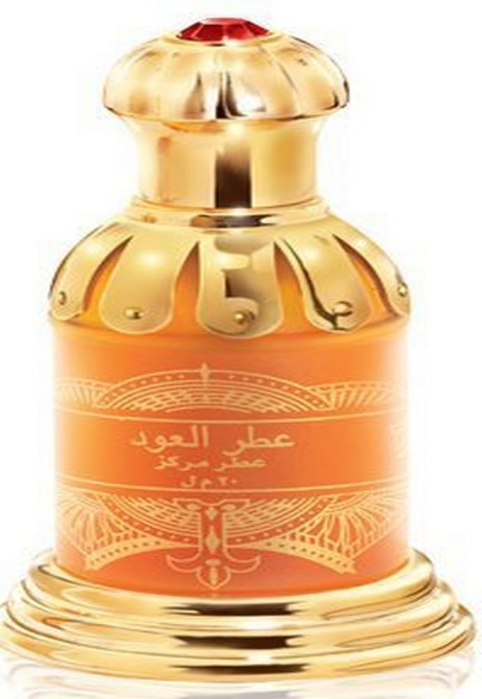 Rasasi Attar Al Oudh Concentrated Perfume Oil 0.6 Ounce (Unisex)