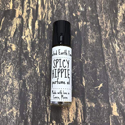 Spicy Hippie Perfume Oil Ginger and Patchouli